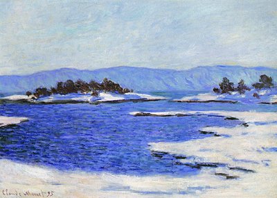 Fjord at Christiania, Norway, 1895 by Claude Monet